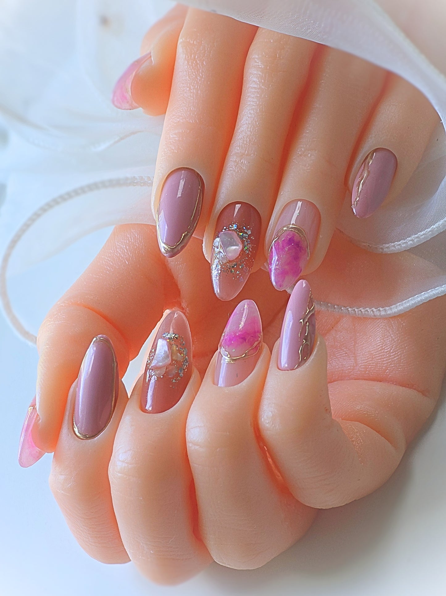 Pink Crystal Jade