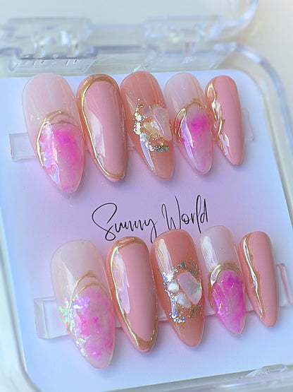 Pink Crystal Jade