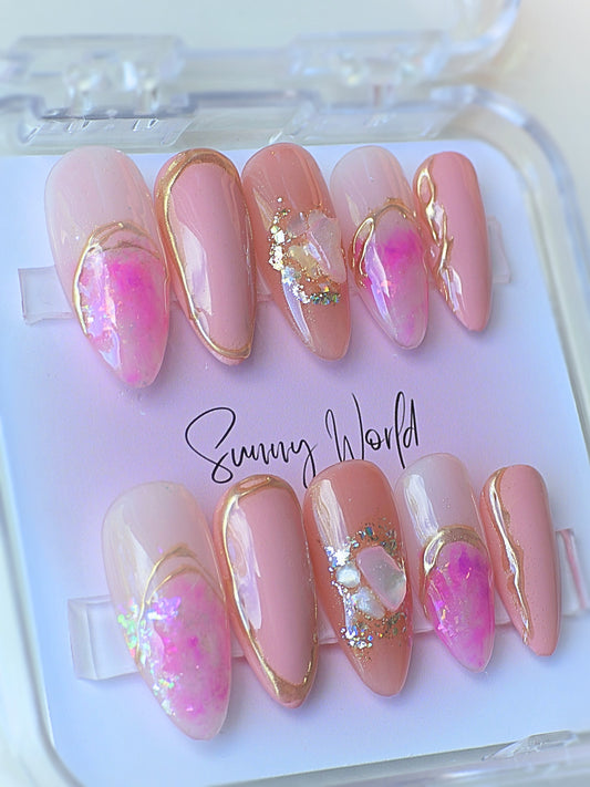 Pink Crystal Jade