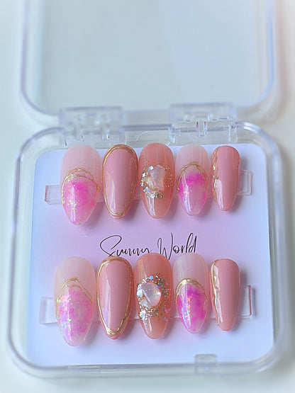 Pink Crystal Jade