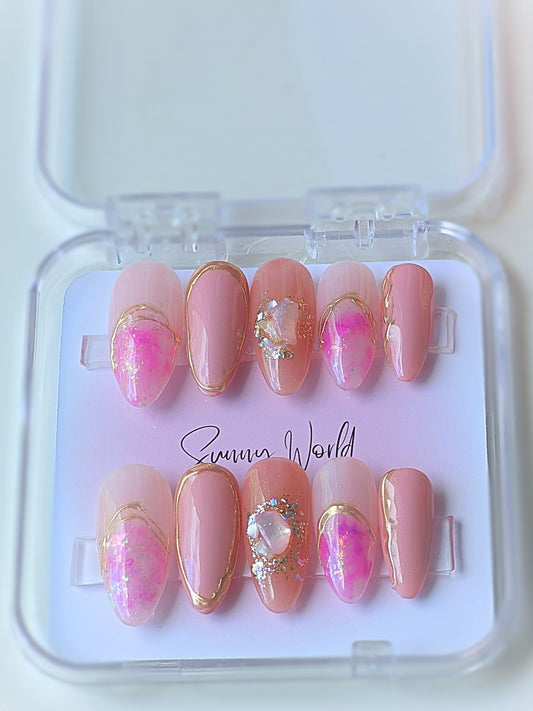Pink Crystal Jade
